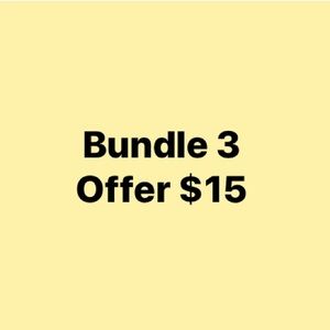 Add any three or more listings to a bundle